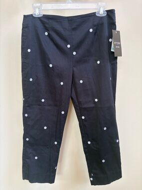 NWT, Black&white Polka Dot Attyre, NY pants